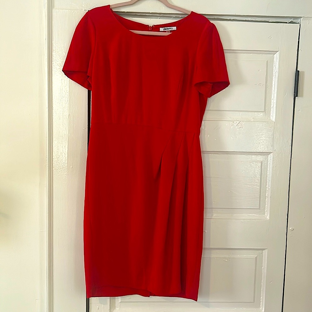 DKNYC NWOT Red Dress, size 12